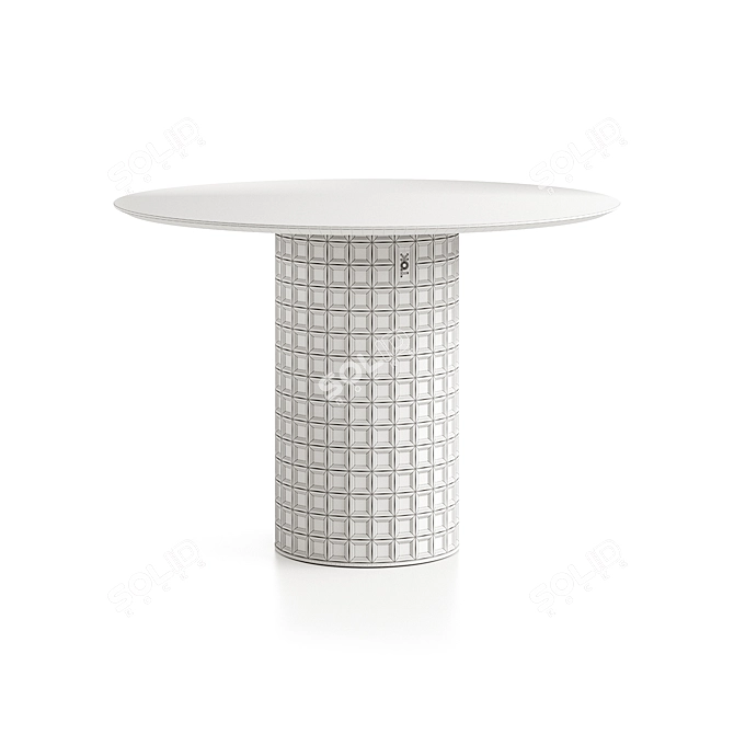 Modern Clinker Dining Tables Transformation 3D model image 5