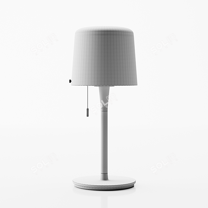 Contemporary Table Lamp for Home 3D model image 3