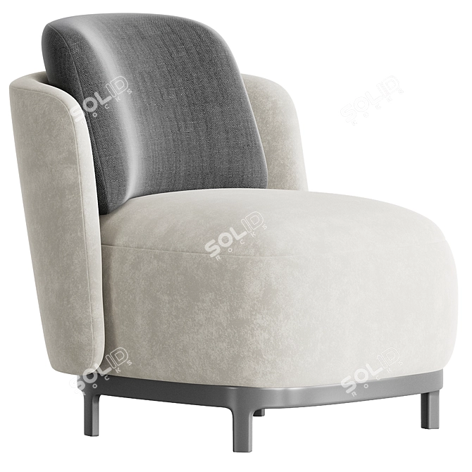  Modern Armchair DARRINGTON in Corona 3D model image 1