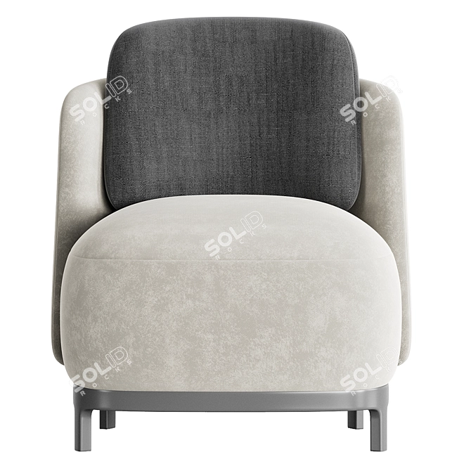  Modern Armchair DARRINGTON in Corona 3D model image 2