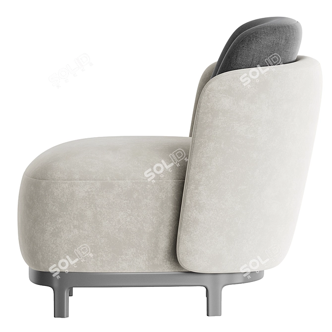  Modern Armchair DARRINGTON in Corona 3D model image 3