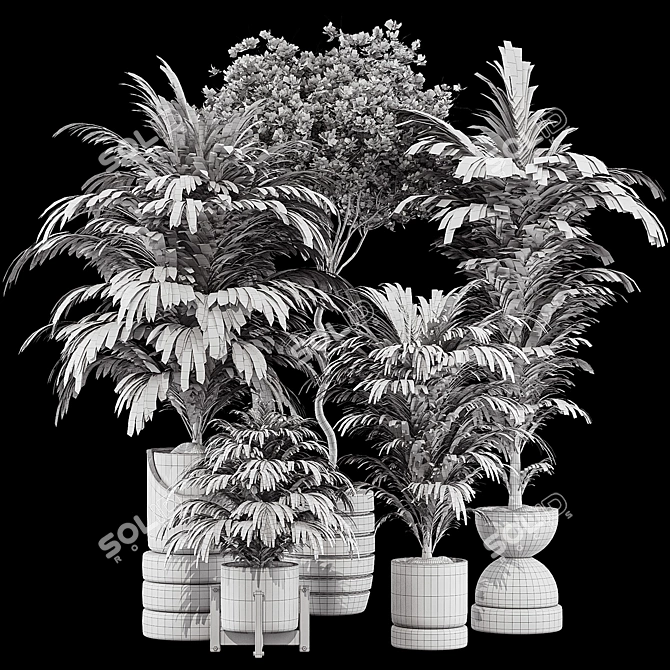 Botanical 3D Plant Collection: Areca Palm 3D model image 7