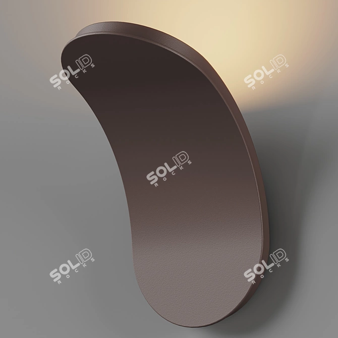 Contemporary LED Wall Sconce 3D model image 5