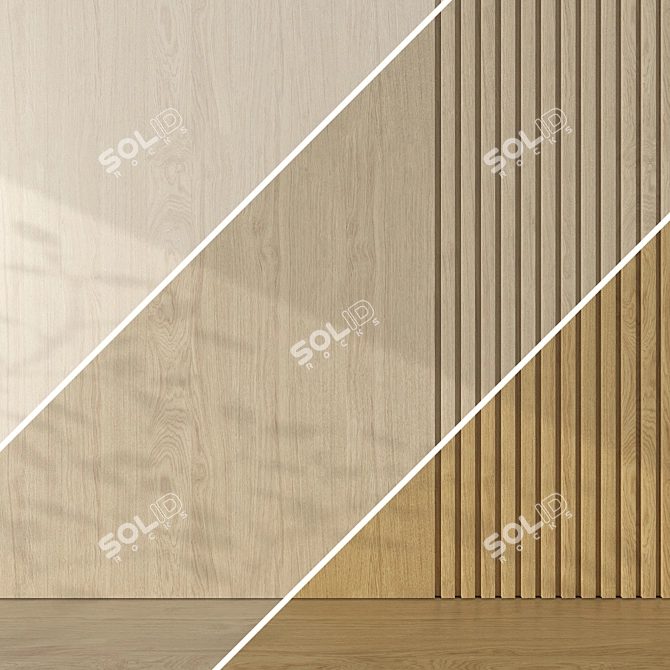 Oak Textures Pack 093 3D model image 2