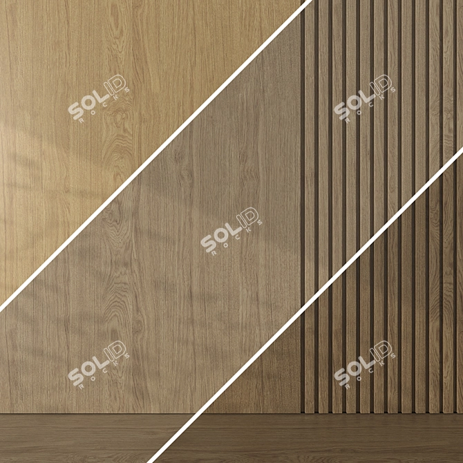 Oak Textures Pack 093 3D model image 3