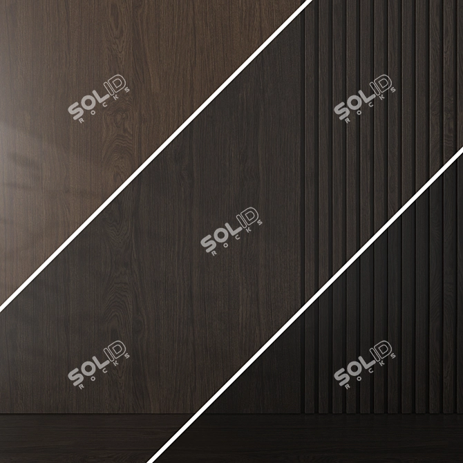 Oak Textures Pack 093 3D model image 5