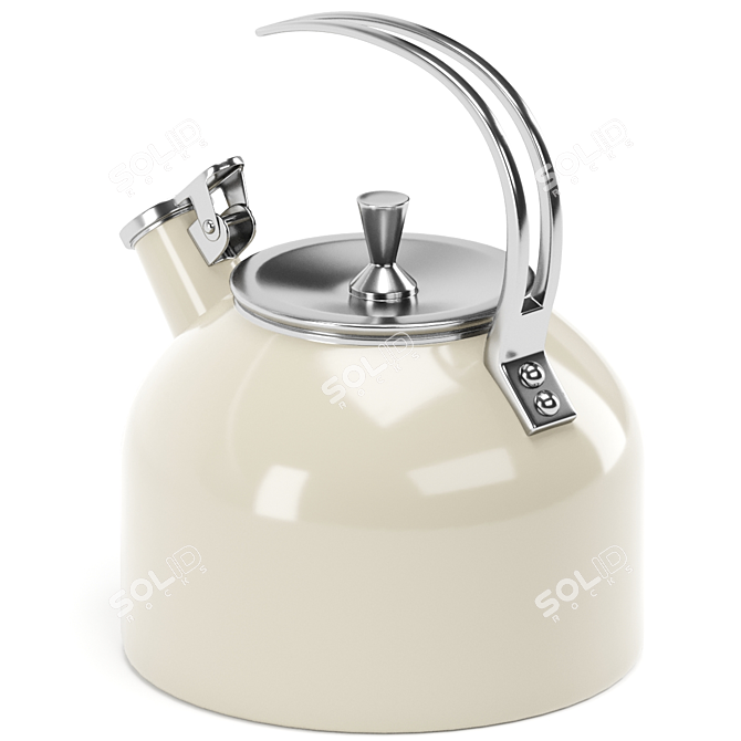 Kate Spade Blush Tea Kettle 3D model image 5