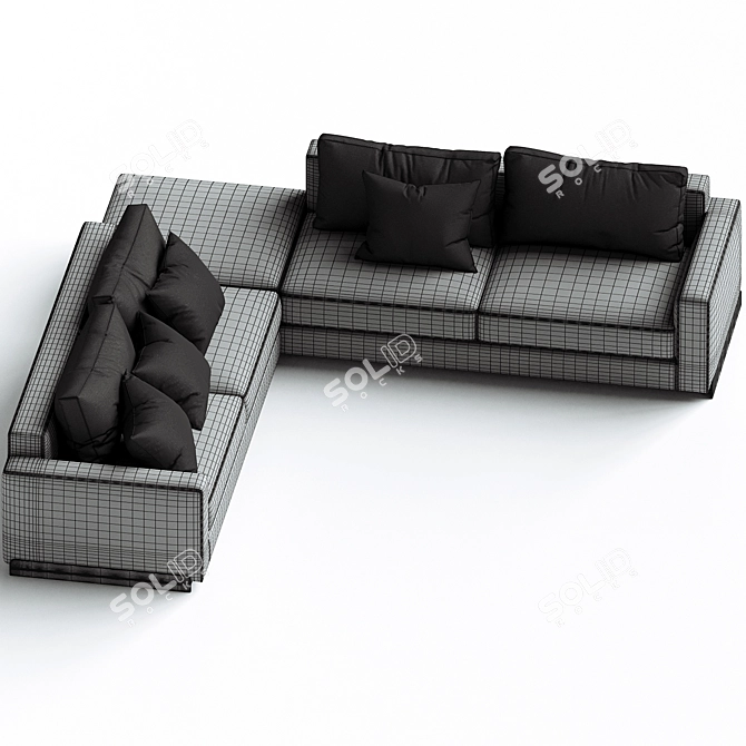  Modernist Arflex Rendez Vous Ensemble 3D model image 3