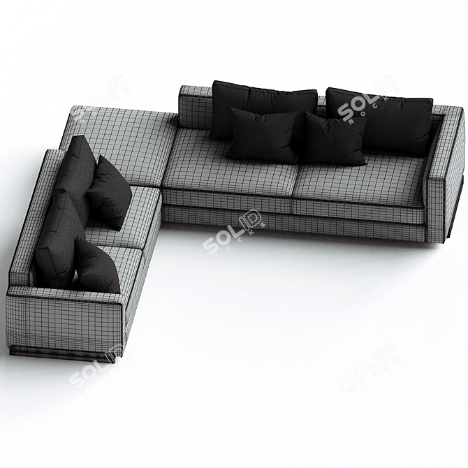 Rendez Vous Sofa Set R13 3D model image 3