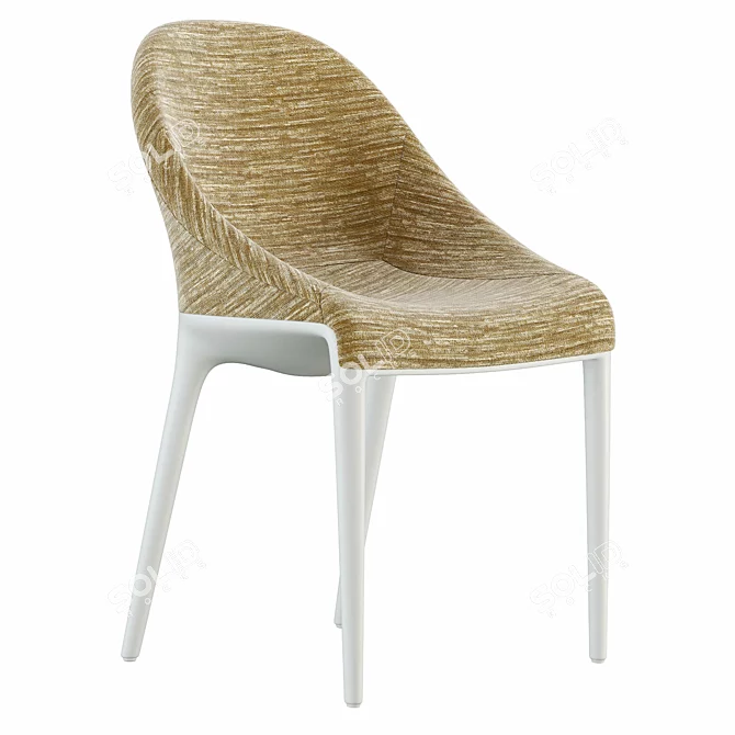 Kartell Eleganza Ela Chair Set 3D model image 6