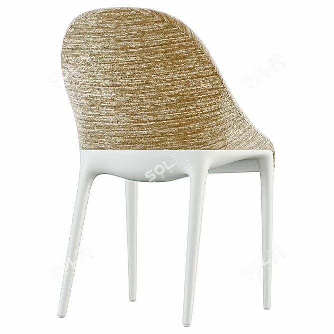 Kartell Eleganza Ela Chair Set 3D model image 8