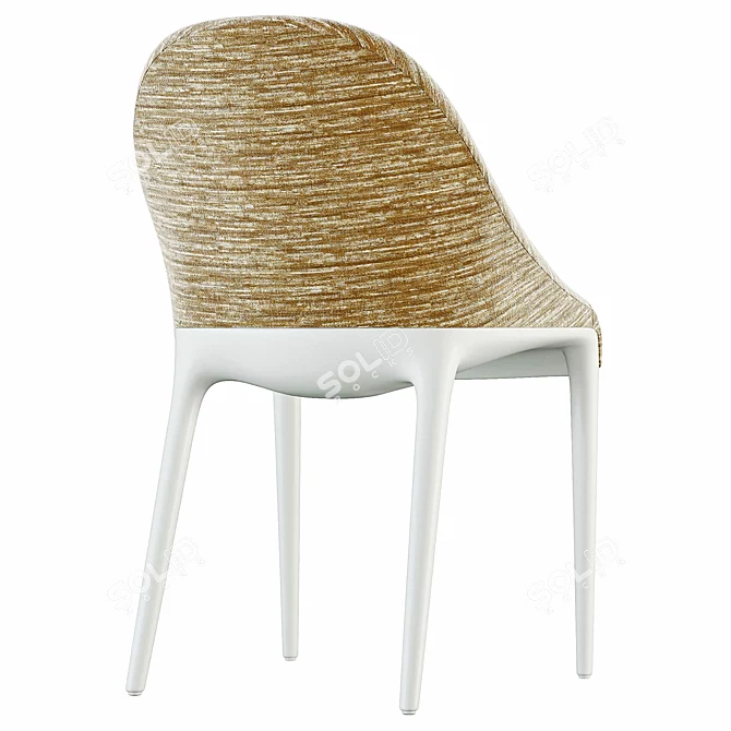 Kartell Eleganza Ela Chair Set 3D model image 3