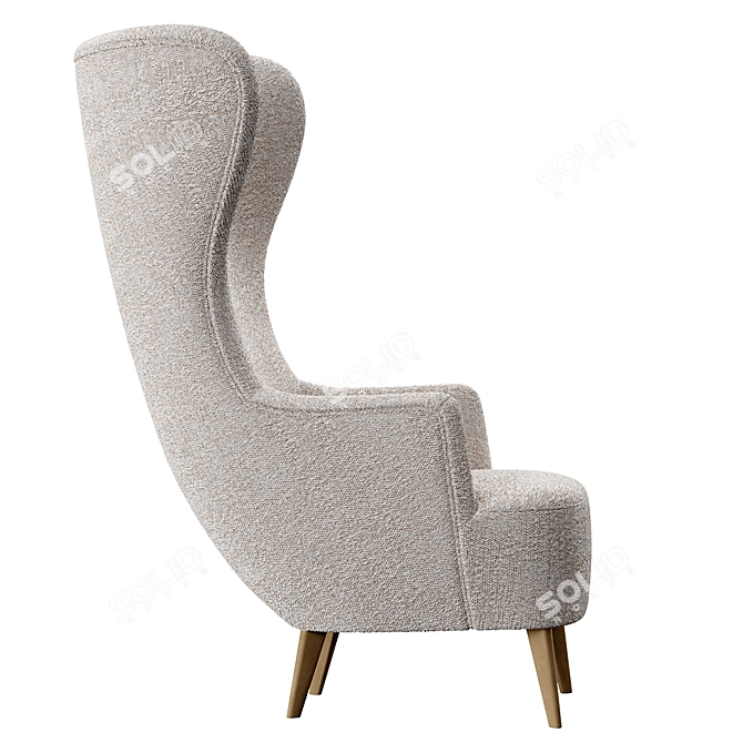 TOMY Armchair Sofaclub Furniture 3D model image 4