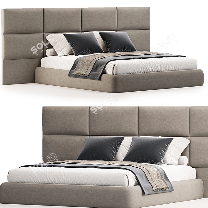 Sicilia 2017 Bed Model Corona 3D model image 1