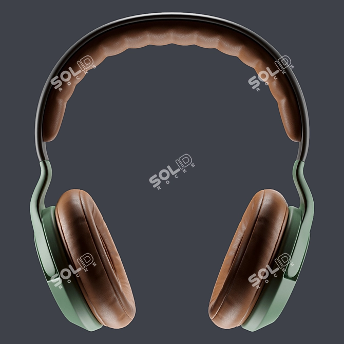 Premium 2016 Headphone 3D Model 3D model image 4