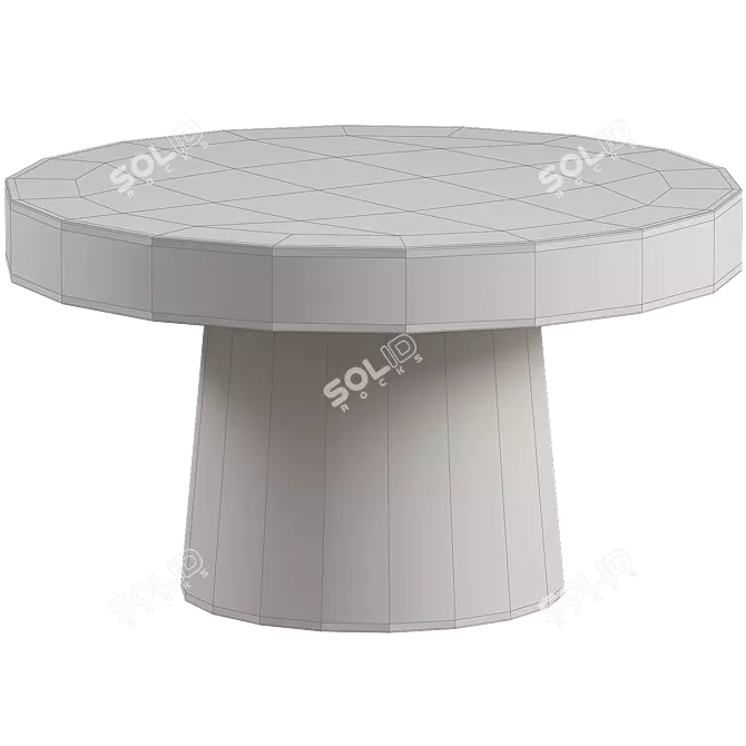 Modern V-Ray Coffee Table 2013 3D model image 2