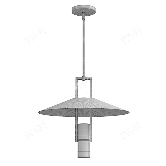 High-Quality Tahoe LED Pendant 3D model image 2