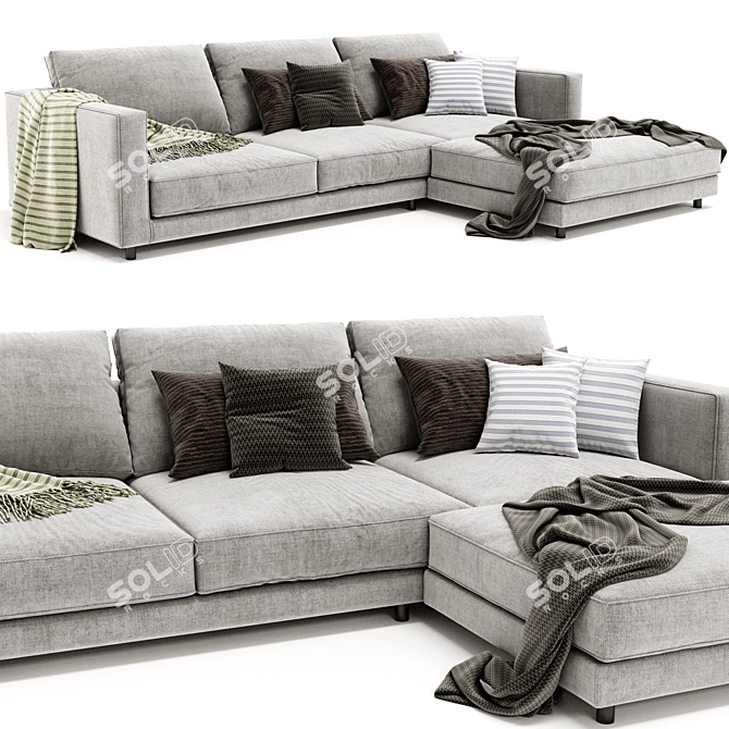 Modern Marac Malibu Sofa 2017 3D model image 2