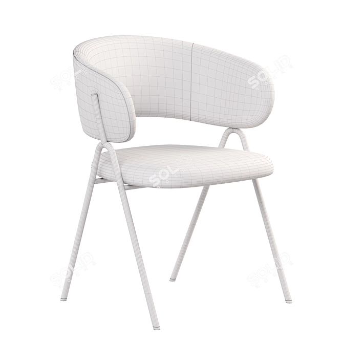 Quinti Sedute KEIRA Modern Chair 3D model image 5