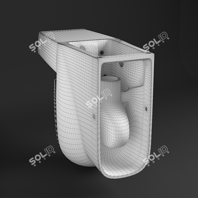 Infinity Rimless WC, 3D Download 3D model image 5