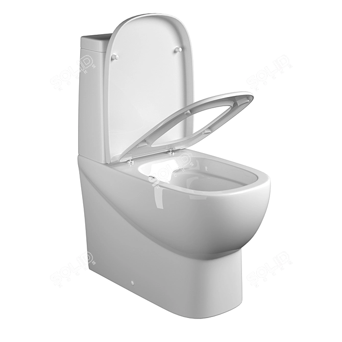 Infinity Rimless WC, 3D Download 3D model image 7