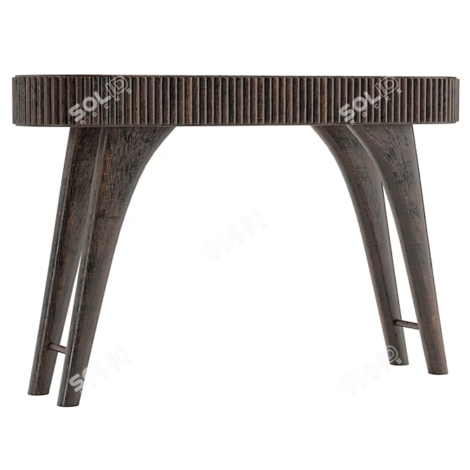 Modern Robert Console with UV Unwrap 3D model image 1