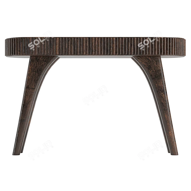 Modern Robert Console with UV Unwrap 3D model image 2