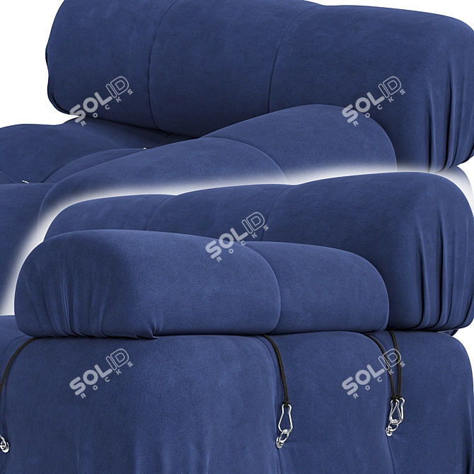 Modern B&B Italia Sofa: 5 Colors 3D model image 2