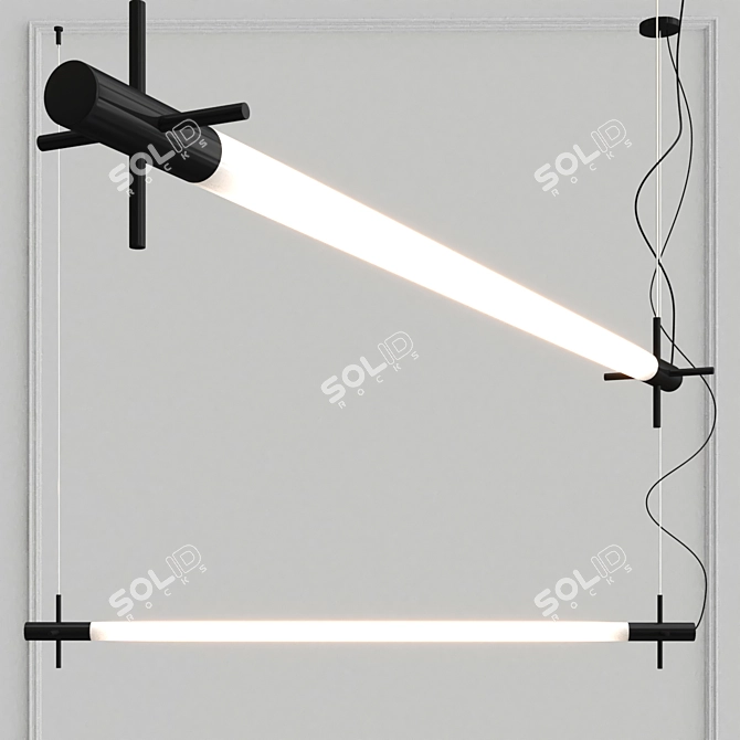 Sleek Lampatron FABIA DELIA Set 3D model image 4