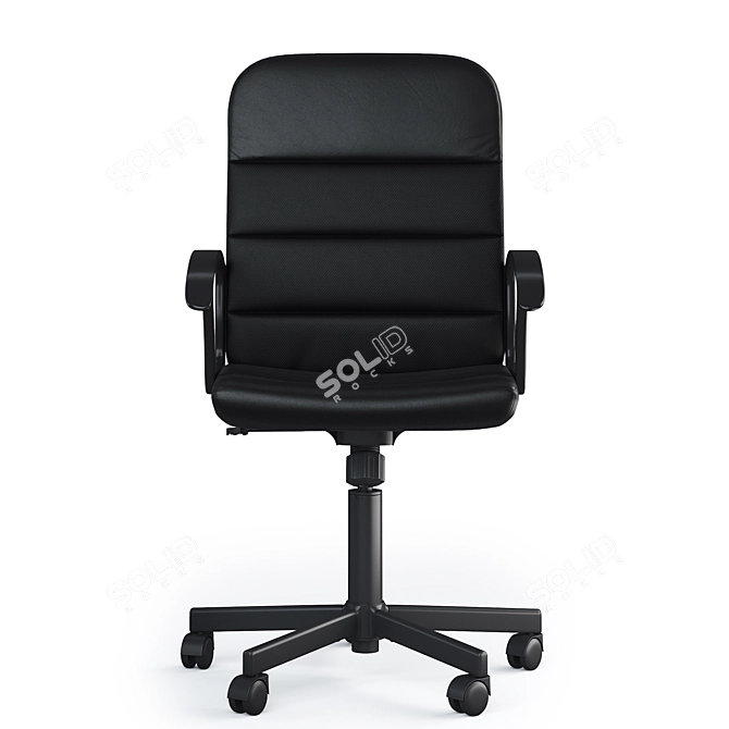 Ergonomic Swivel Chair Height Adjustable 3D model image 3