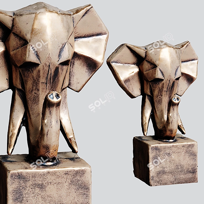 High-Quality Sculpture 3D Model 3D model image 2