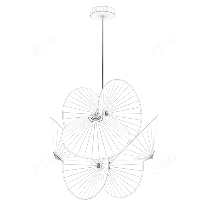 Modern Inodesign Umbrella Pendant Light 3D model image 2