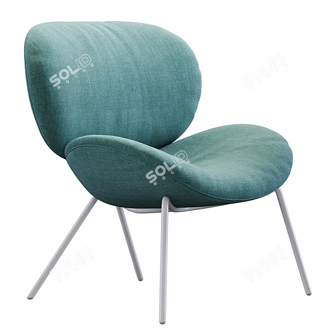 Amura 3D Uchiwa Model Kit 3D model image 1