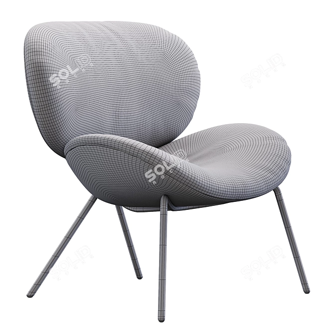 Amura 3D Uchiwa Model Kit 3D model image 5