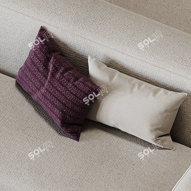 Modular Lema Cloud Sofa 3D model image 4