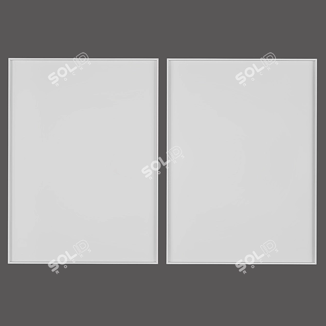 Modern Abstract Art 3D Model 3D model image 5