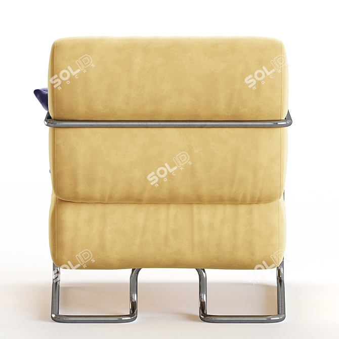 Modern Geometric Chateau d'Ax Chair 3D model image 4