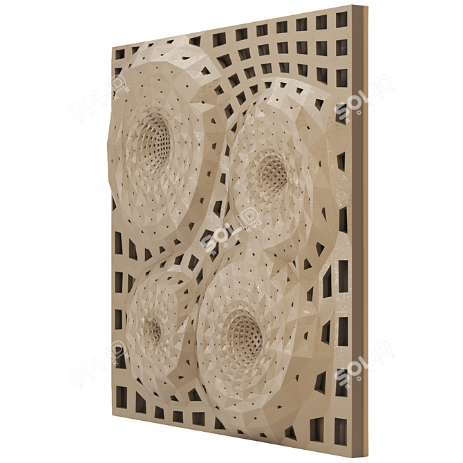 Parametric 3D Panel Design Kit 3D model image 2