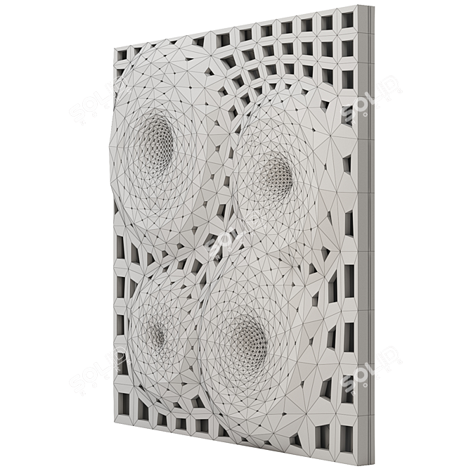 Parametric 3D Panel Design Kit 3D model image 4