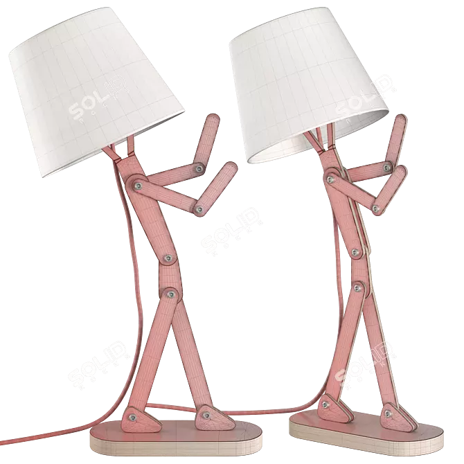 Novelty 3DsMax Model Lamp 3D model image 2