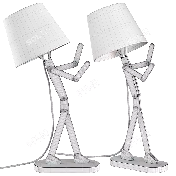 Novelty 3DsMax Model Lamp 3D model image 3