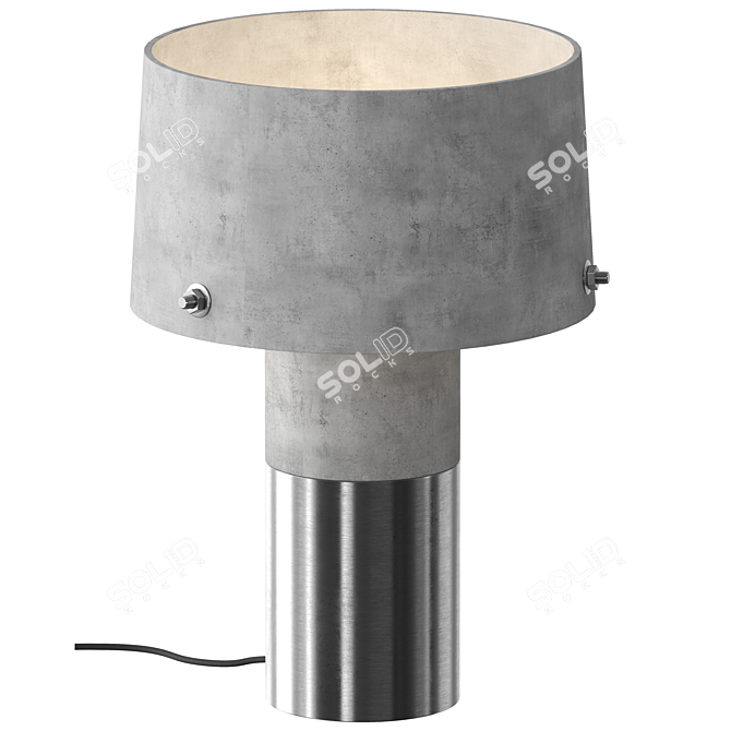 Modern Loftlight Talma Table 3D model image 1