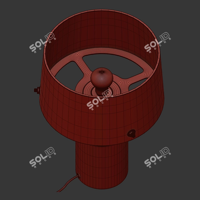 Modern Loftlight Talma Table 3D model image 3