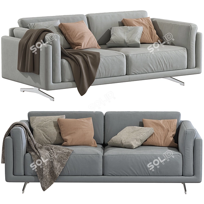 Contemporary Design Cesar 39 Sofa 3D model image 1