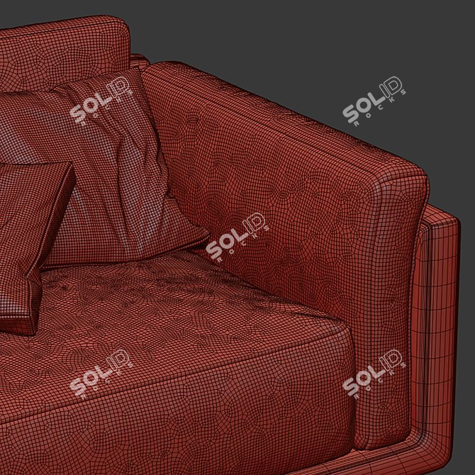 Contemporary Design Cesar 39 Sofa 3D model image 7