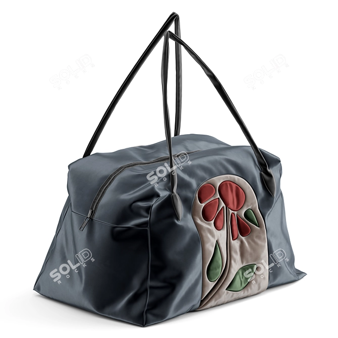 Stylish Bags Set of 4 3D model image 3