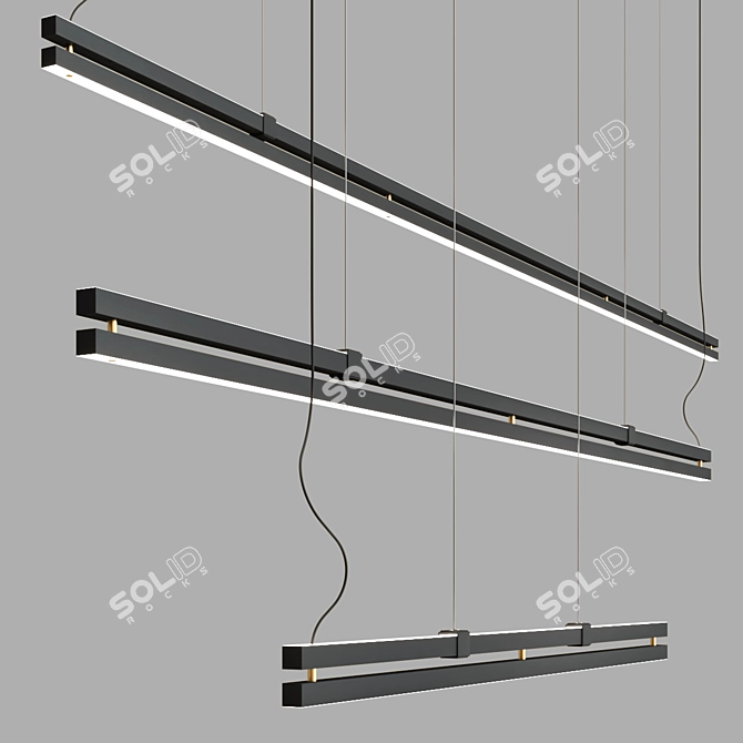 Andcosta DUPLO Pendant Lighting Collection 3D model image 3