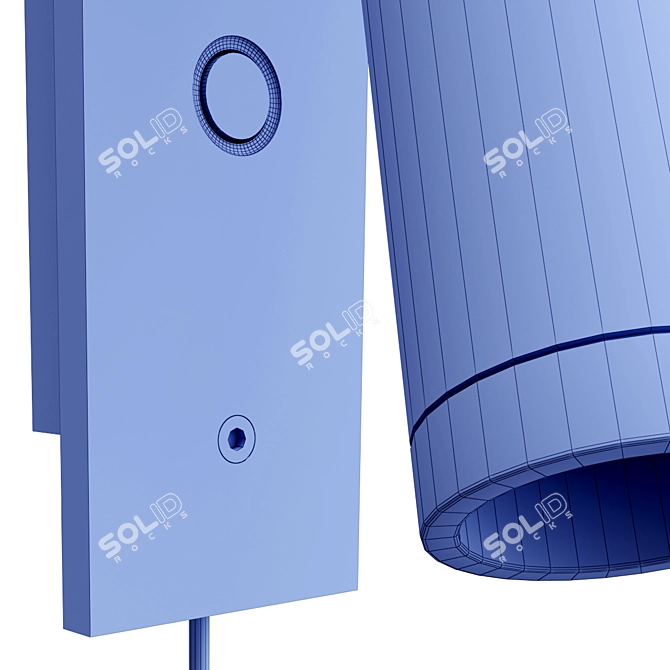 Modern HAIM Sonneman Wall Lights 3D model image 3