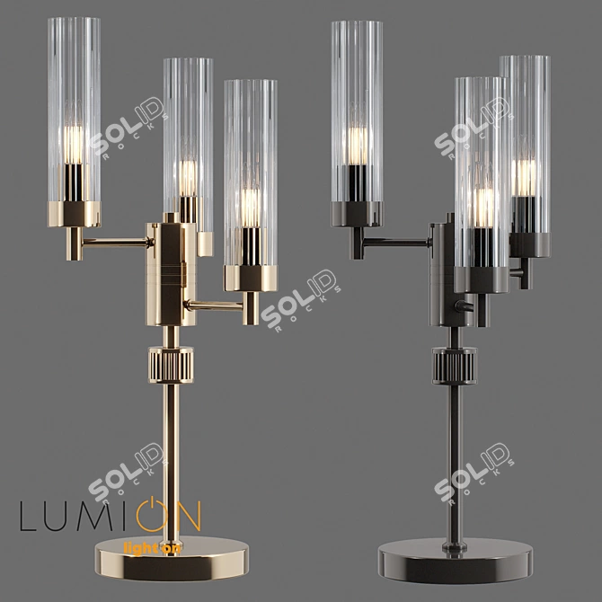 Elegant Kamilla Table Lamp 3D model image 1