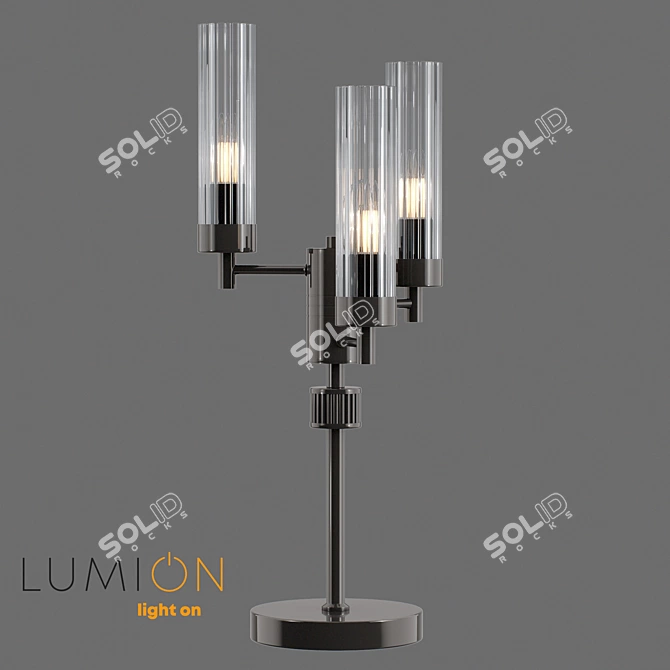 Elegant Kamilla Table Lamp 3D model image 2